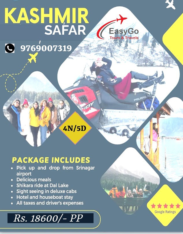 For Kashmir Connect On 9769007319