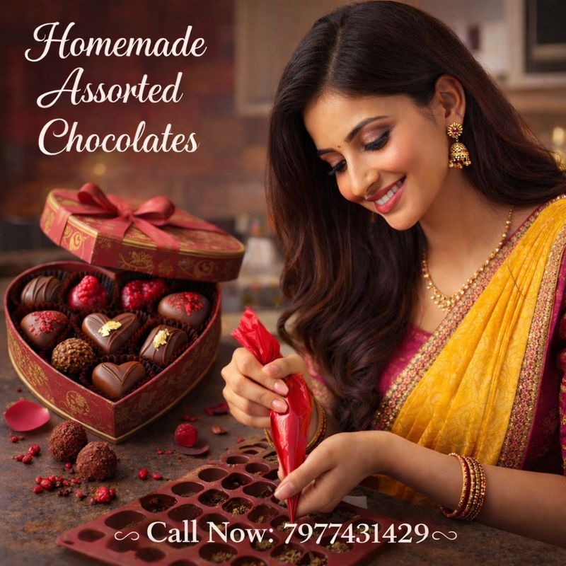 Homemade Assorted Chocolates