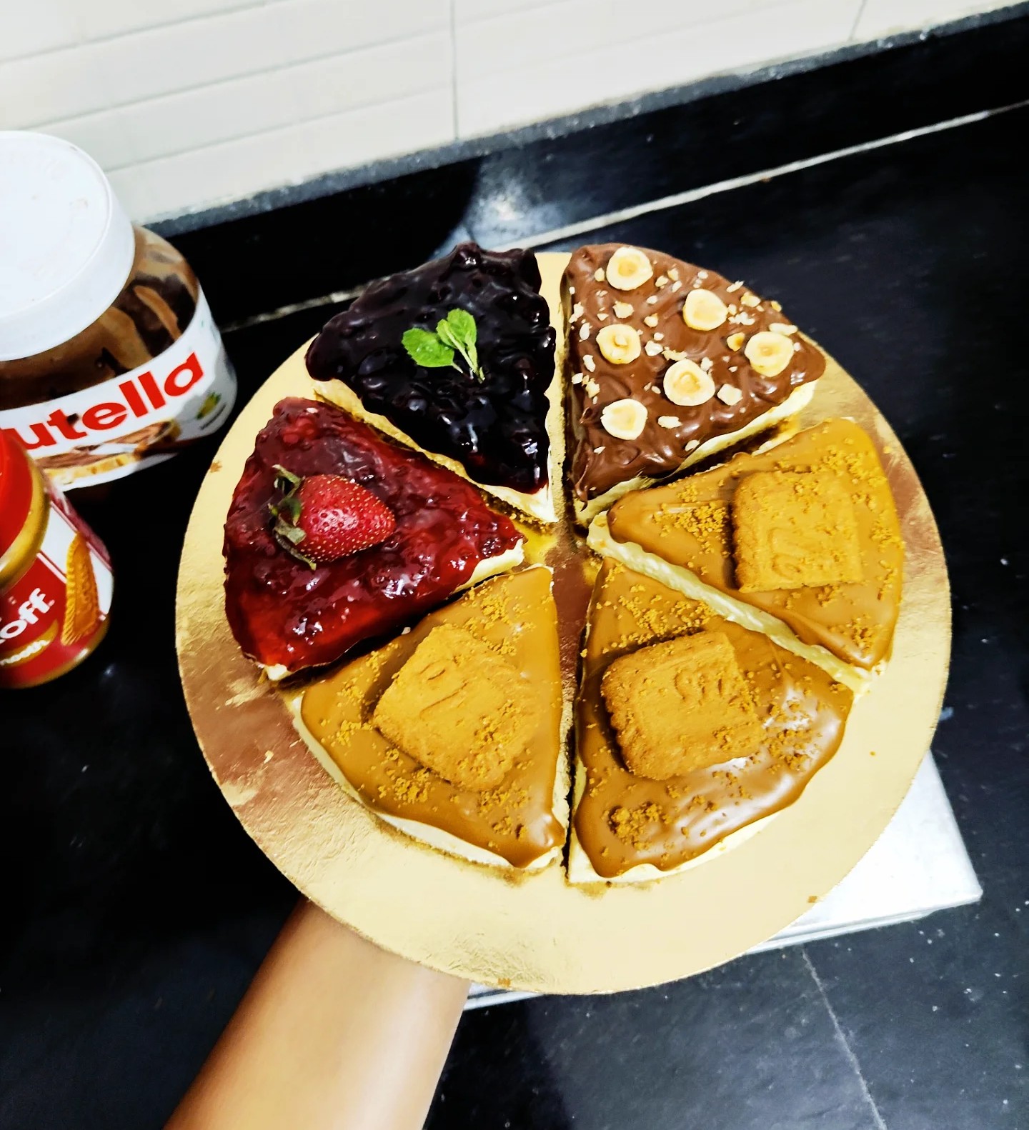 Baked Cheesecake Slice