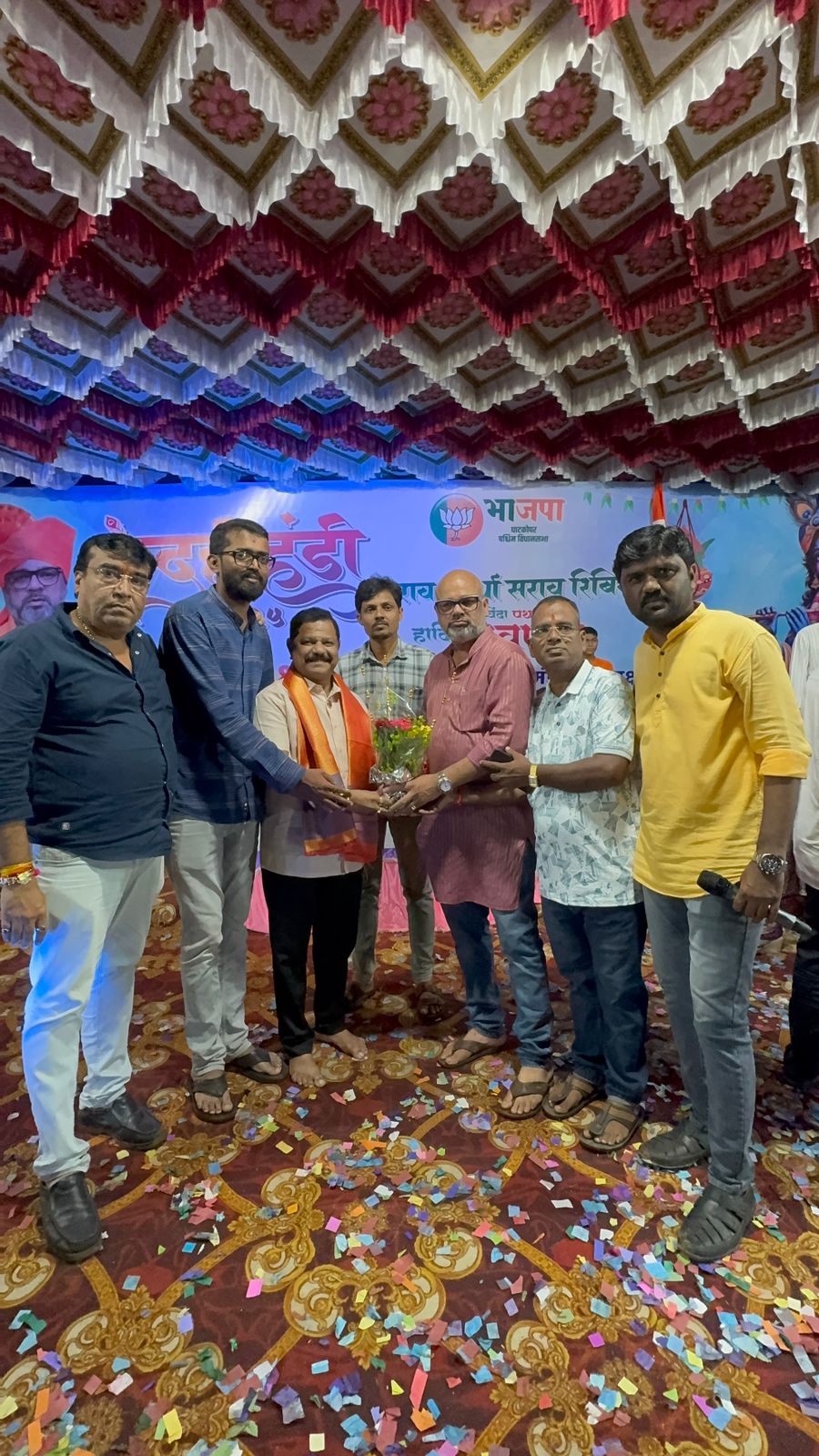 भारतीय जनता पार्टी  श्री, अनिल भाई निर्मले आयोजित सराव हंडी शिबिर 2025