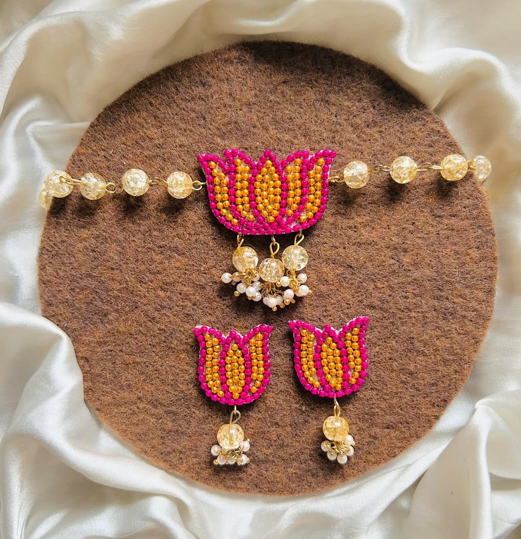 Lotus Jewelry Set
