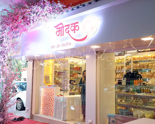 Modak sweets and savouries