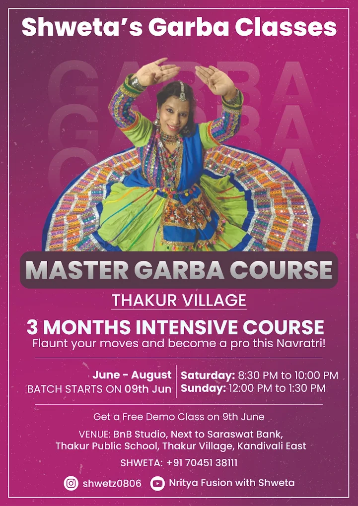 Shwetas Garba and Bollywood Dance Class