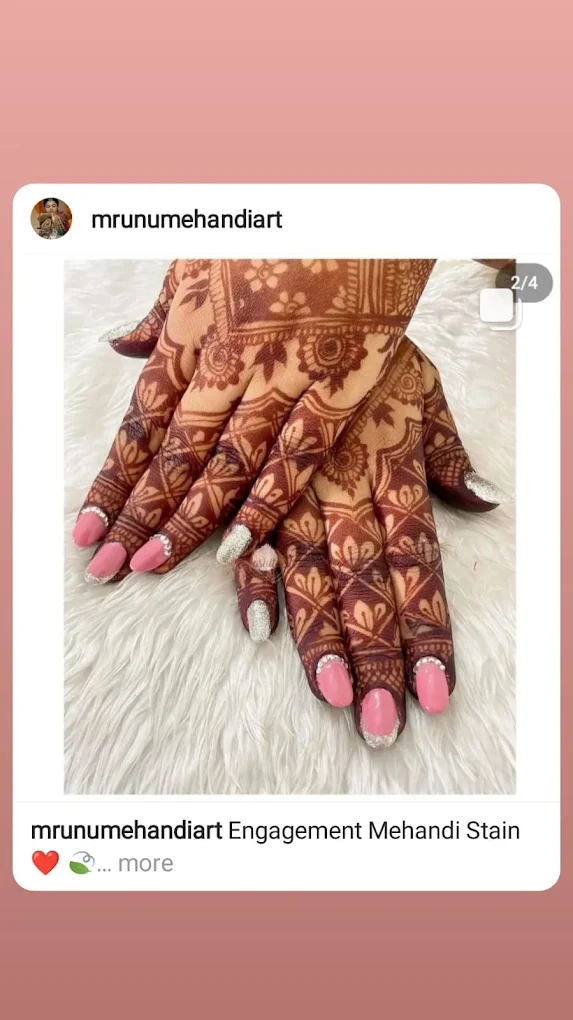 Mrunu Mehandi Art
