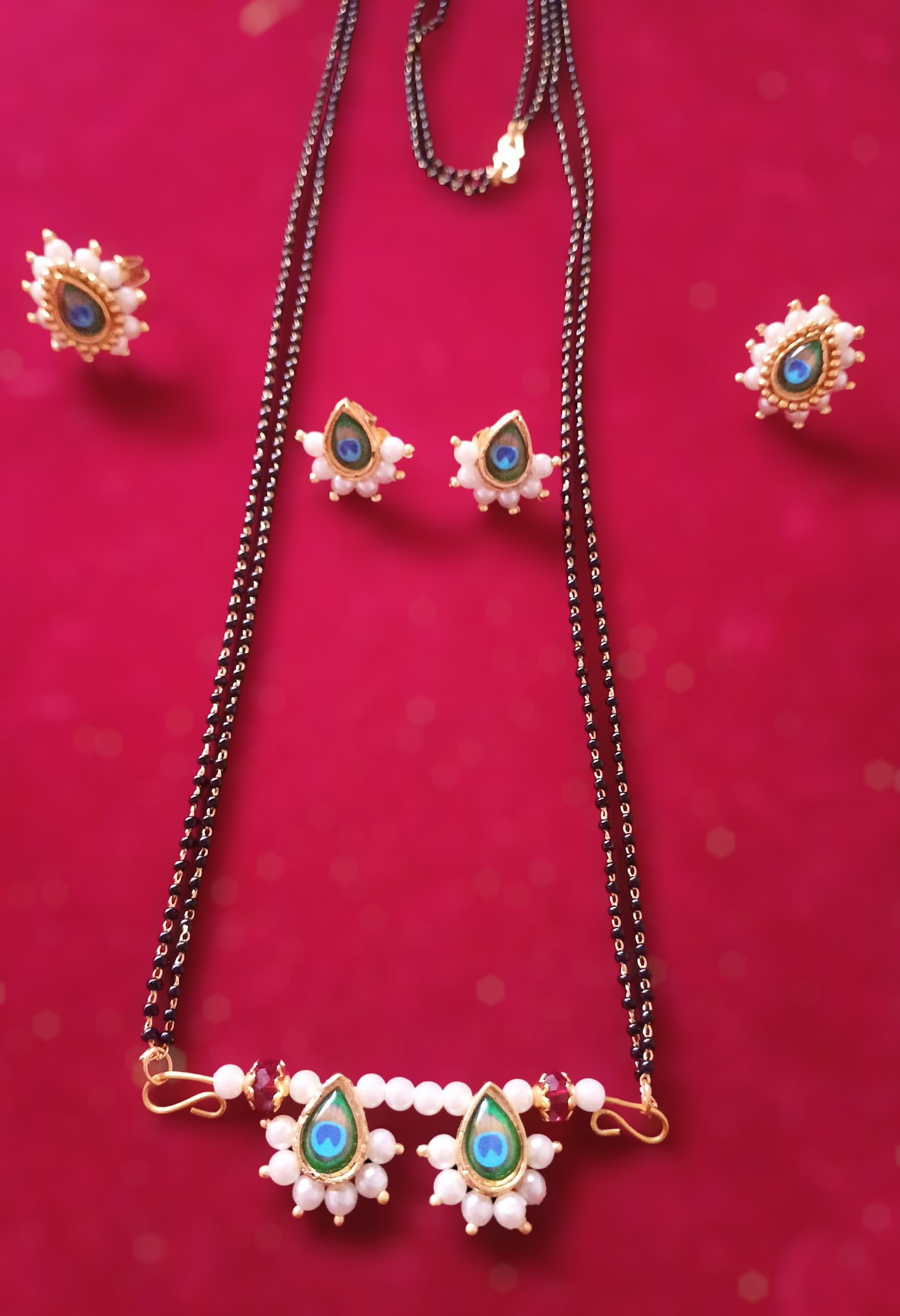 Peacock Mangalsutra Set