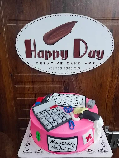 Happy Day (creative cake art) - Dindigul