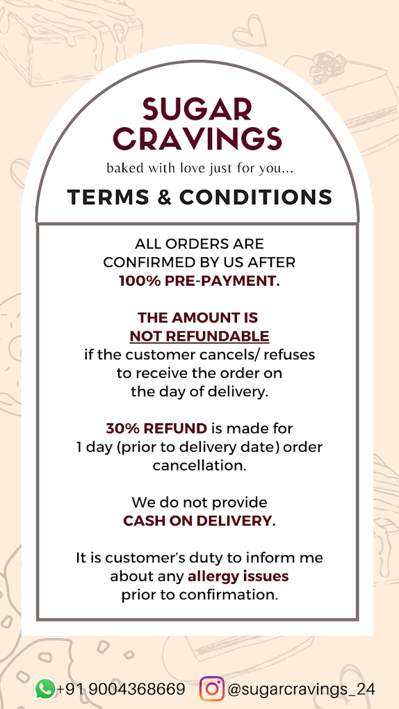 Sugar Cravings - Home Bakery & Baking Classes