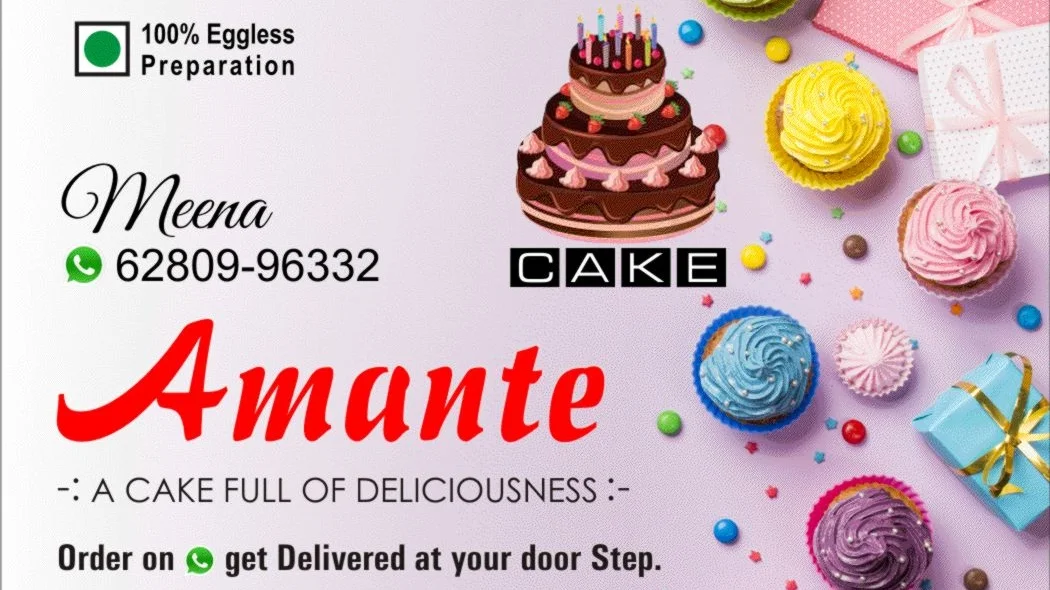 CAKE AMANTE by Meena Pal