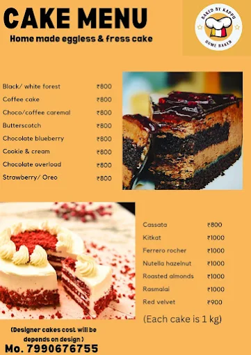 Baked By Kappu - Home baker in Ahmedabad