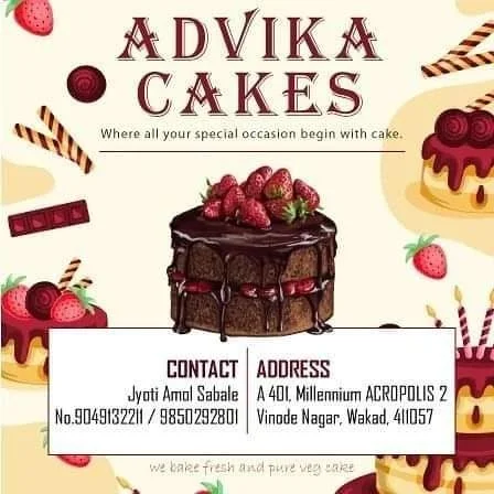 Advika Cakes