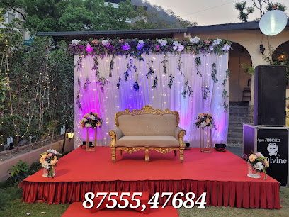 Krishna flower decoration