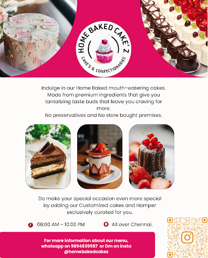 Home Baked Cake’ Z by Zaib 