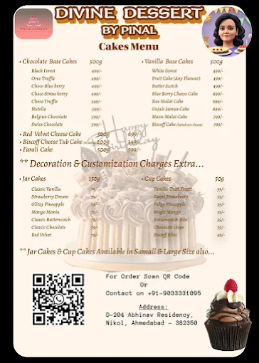 Divine Dessert by Pinal  