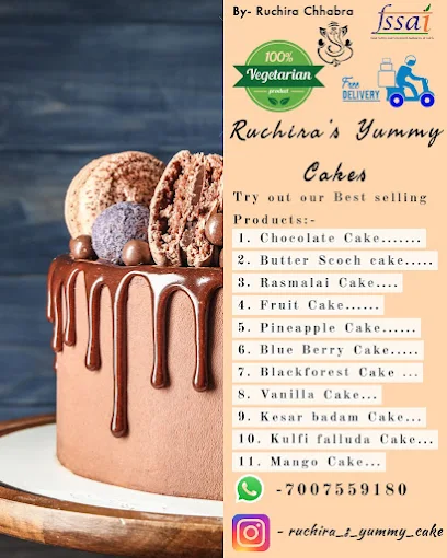 Homemade Ruchira's yummy cake