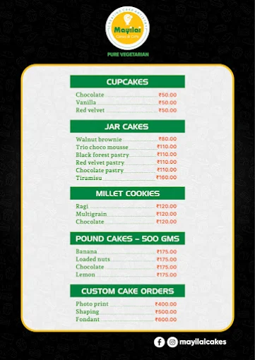 Mayilai Cakes & Cafe