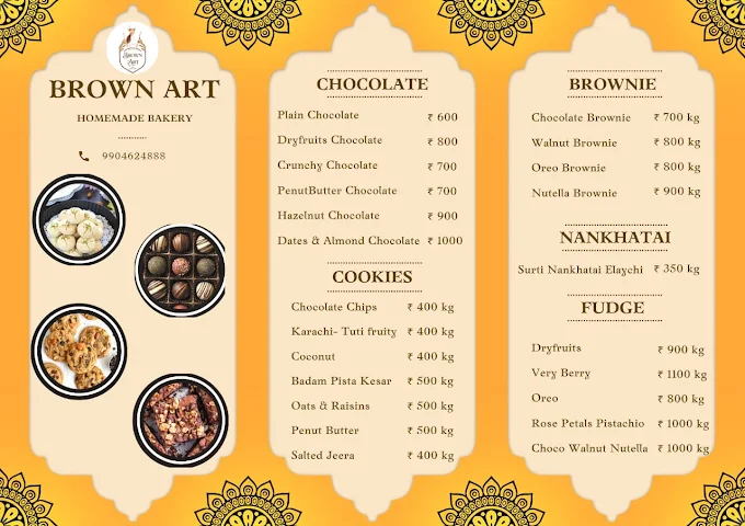  Brown Art Bakery-Homemade