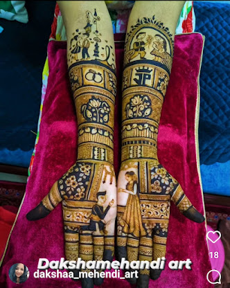 Daksha mahendi artist and classes