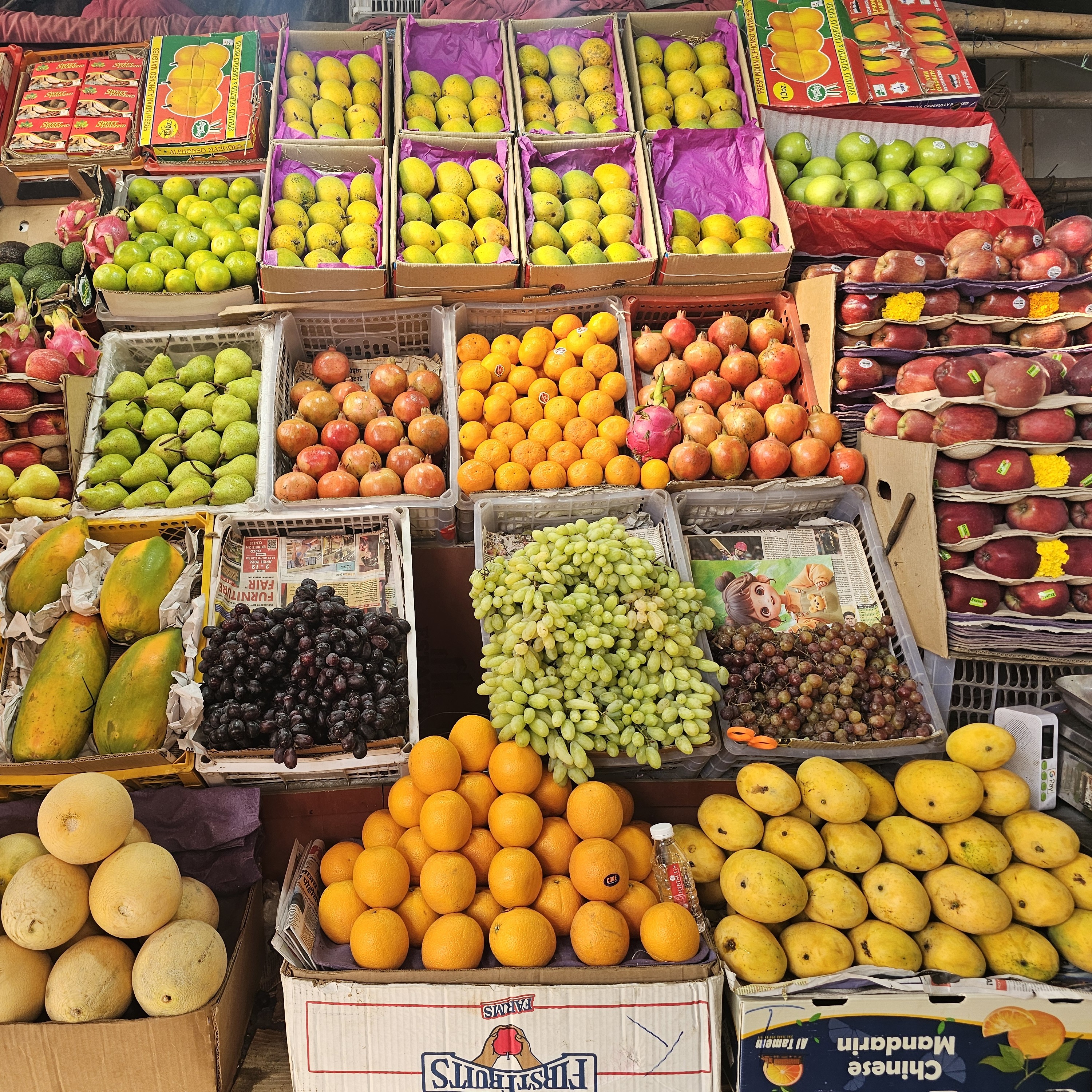 Diamond Fruits And Vegetables